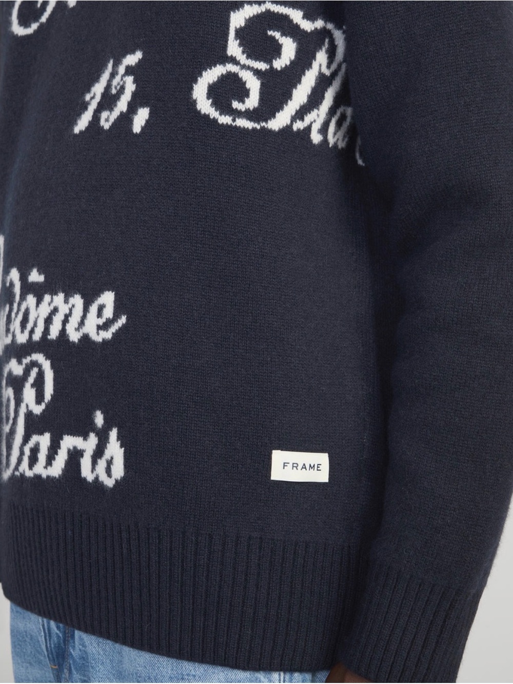 Frame x Ritz Paris Crew Sweater - Picture 5 of 8